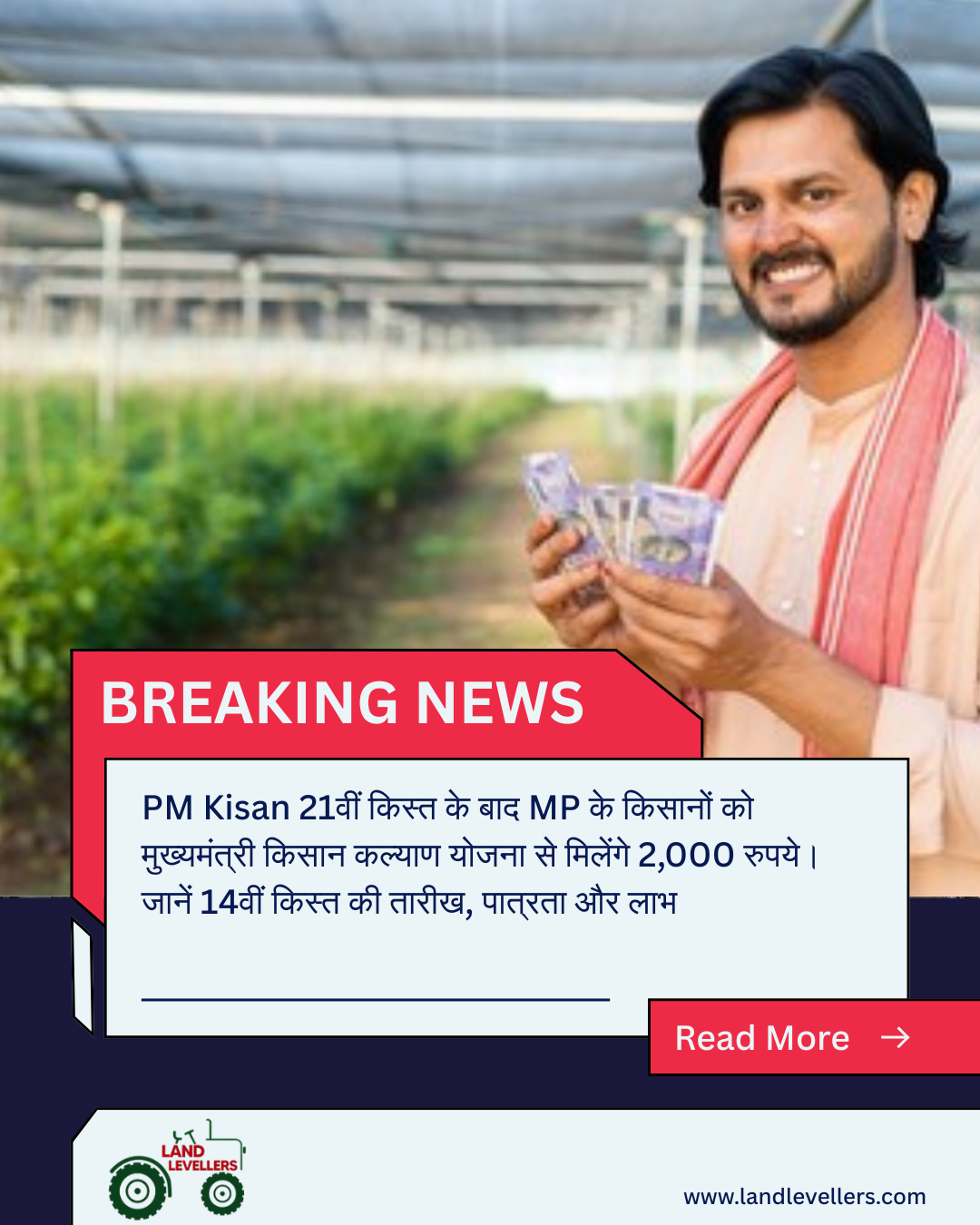 PM Kisan 21वीं किस्त के बाद MP किसानों को मिलेंगे 2,000 रुपये, जानें कब आएगी 14वीं किस्त