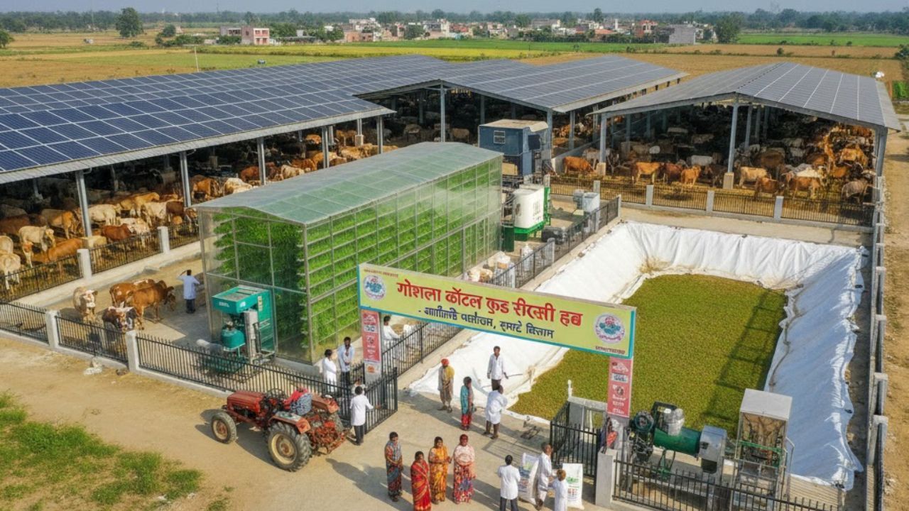 यूपी की 7,500 गोशालाएं बनेंगी ‘Food Security Hub’, मिशन फॉडर से हर गोशाला जुड़ेंगे 50-100 किसान, मोरिंगा-नेपियर घास से 12-15 साल तक मिलेगा हरा चारा
