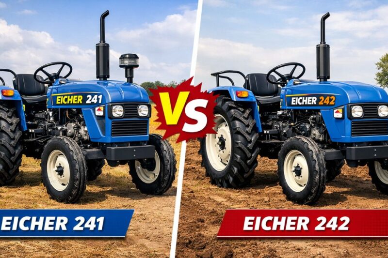 Eicher 241 VS Eicher 242: 25 HP सेगमेंट के दो दमदार ट्रैक्टरों की तुलना, जानें कौन है आपके लिए सही विकल्प