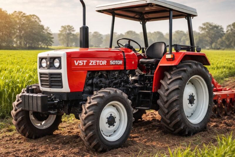 VST Zetor 5011 ट्रैक्टर 2026: मध्यम खेती के लिए दमदार 49HP ट्रैक्टर, ₹8.06 से ₹8.24 लाख कीमत, 60 लीटर टैंक, 1800 किलो लिफ्टिंग, दोहरा क्लच, जानें पूरी तकनीकी जानकारी और 5 बड़े कारण