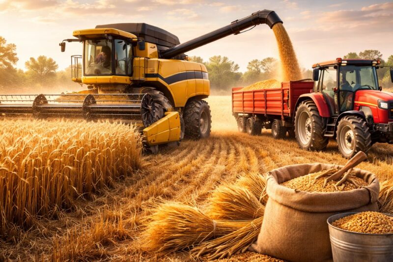 Wheat Harvesting