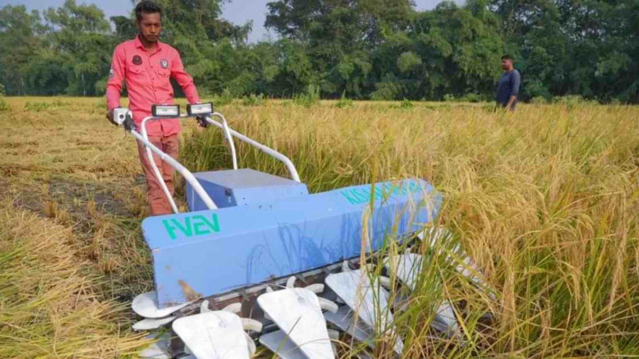 Electric Reaper Machine