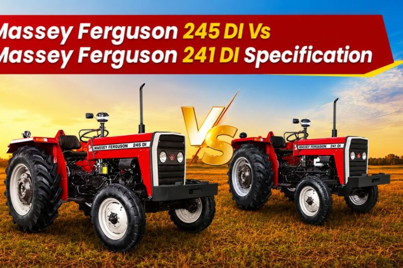 Massey 245 DI vs Massey 241 DI: 50 HP पावर vs 42 HP, आपके खेत के लिए कौन सा ट्रैक्टर बेस्ट? पूरी तुलना