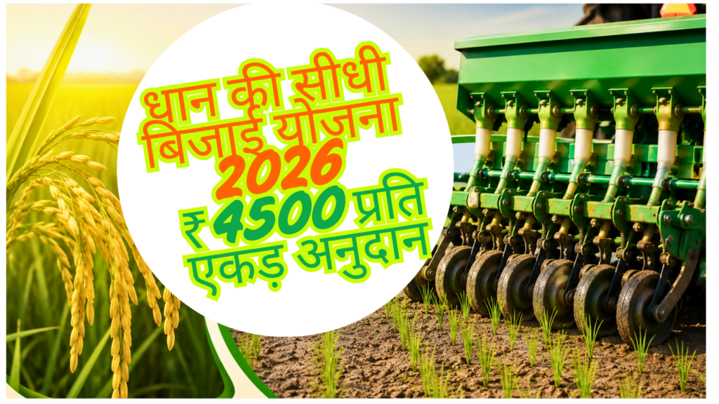 Dhan Ki Seedhi Bijai Yojana 2026