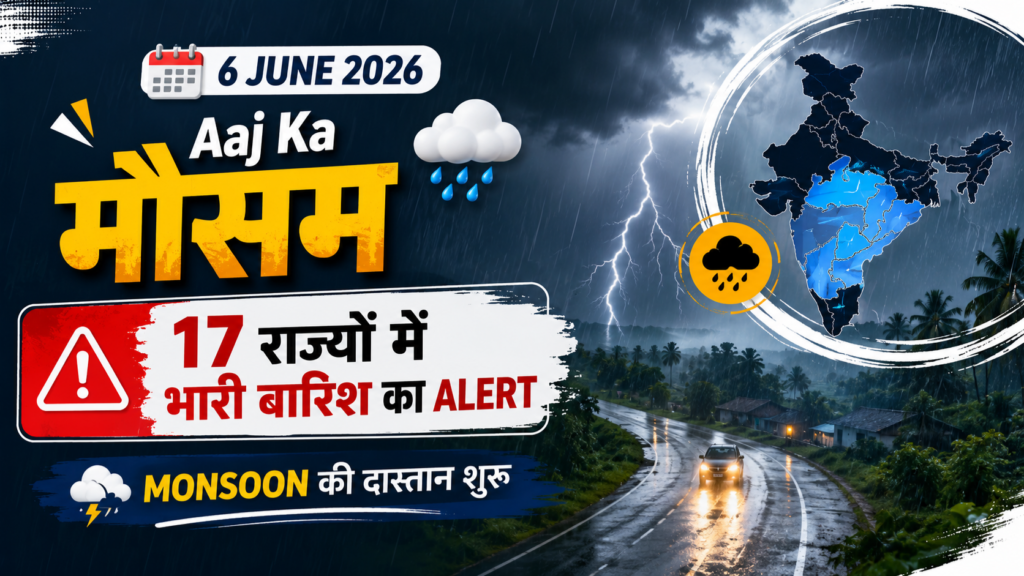 Aaj Ka Mausam 6 June 2026