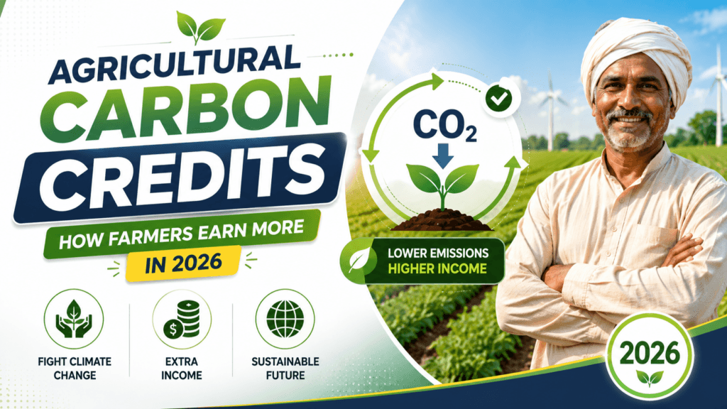 Agricultural Carbon Credits 2026 | How Farmers Earn More Income