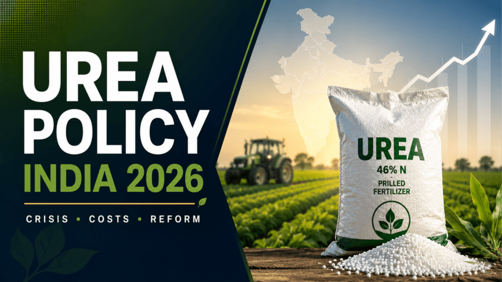 Urea Fertilizer Policy India 2026 - Soil Crisis and Reform
