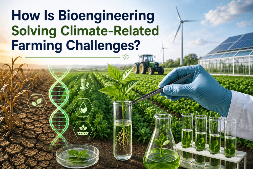 Farming Challenges Solved by Bioengineering