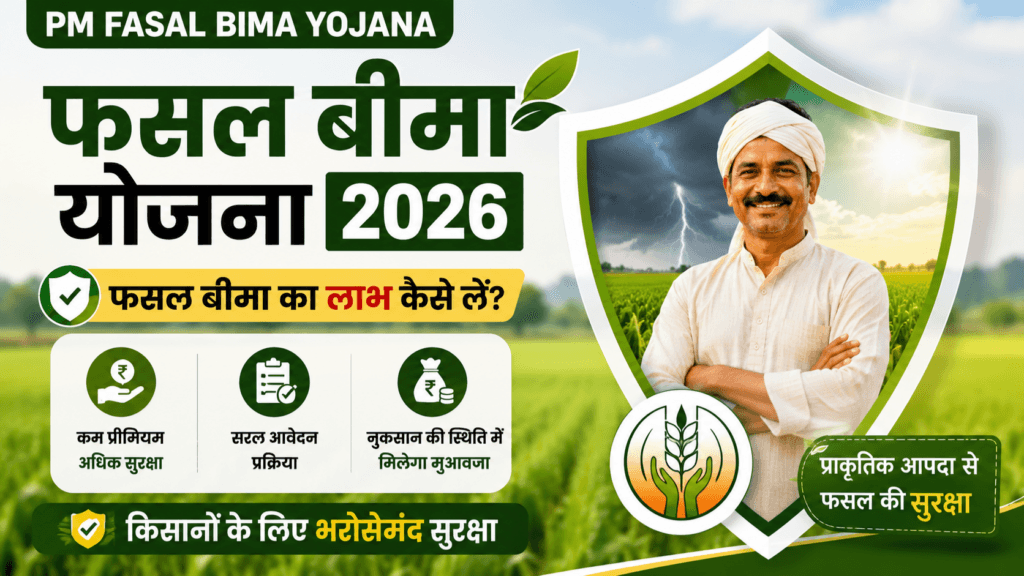 PM Fasal Bima Yojana 2026 рдлрд╕рд▓ рдмреАрдорд╛ рдпреЛрдЬрдирд╛